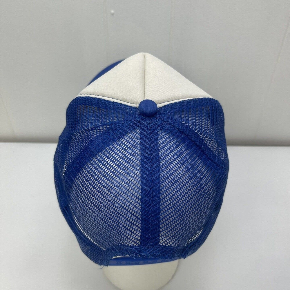 Mystic Trucker Hat Cap Blue White SnapBack Adjustable Mesh Back - Picture 5 of 12